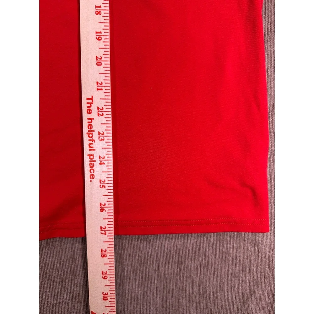 Xcel Kihei Canoe Club Maui Paddle Shirt Mens XL Red Short Sleeve Rash Guard UV